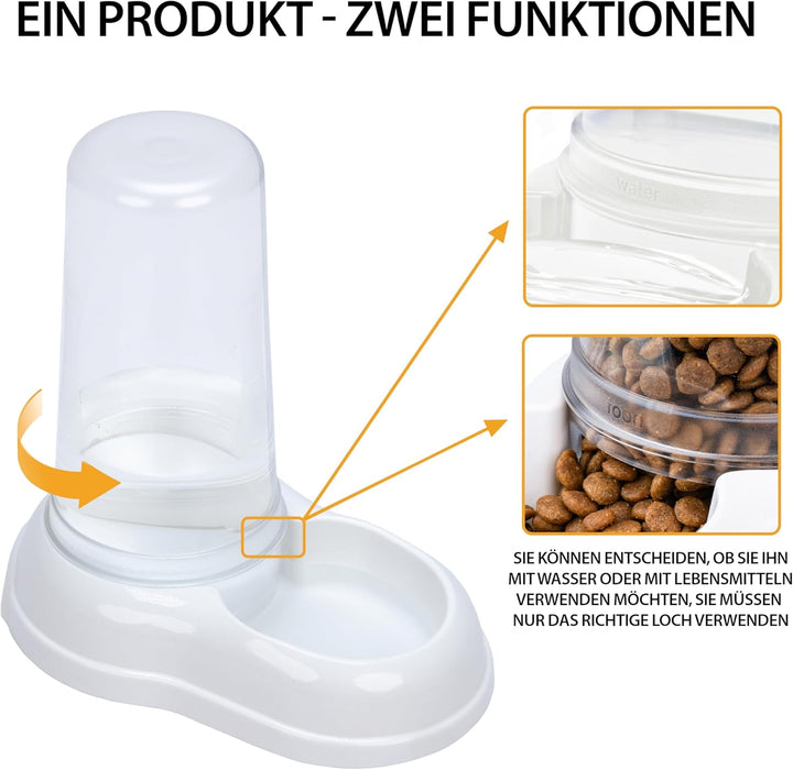 Ferplast Dispenser Food or Water for Large Dogs AZIMUT 5500 Pet Dispenser 5,5 Litres Feeder for Dry