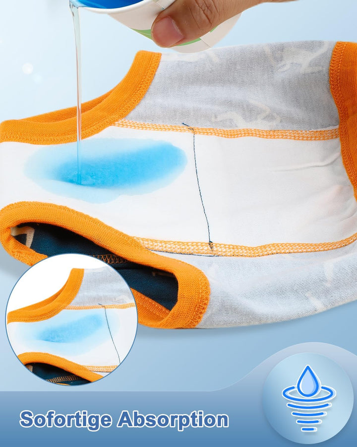 FLYISH DIRECT Baby Trainerhosen Töpfchentraining, 8er Pack Töpfchen Trainingshose für Mädchen Jungen