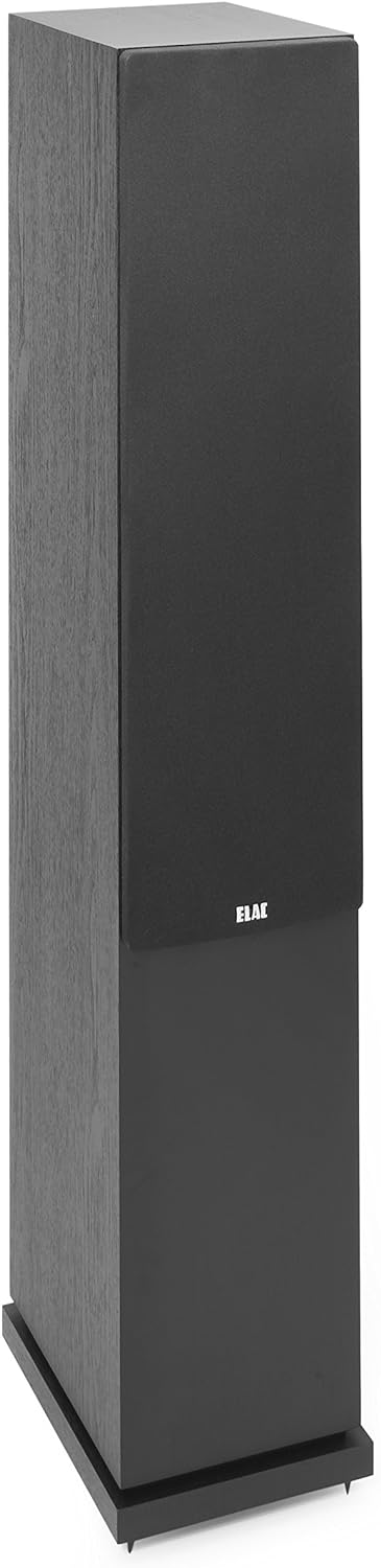 ELAC Debut 2.0 Standlautsprecher F6.2, Box für Musikwiedergabe über Stereo-Anlage, 5.1 Surround-Soun