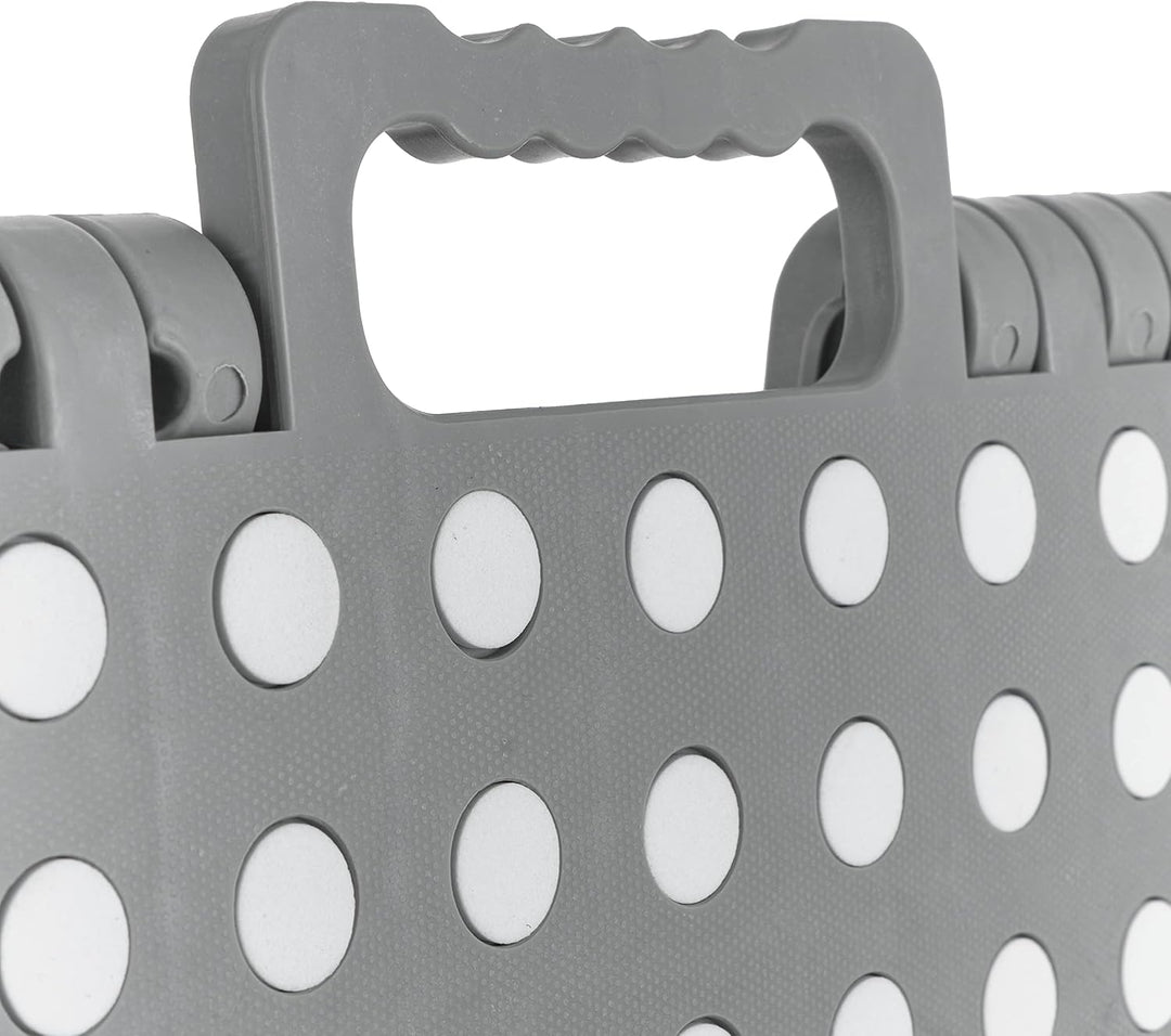 Baroni Home Klappbare Tritthocker, Klapphocker bis 130 kg, Ultra-robust, platzsparender Hocker mit A