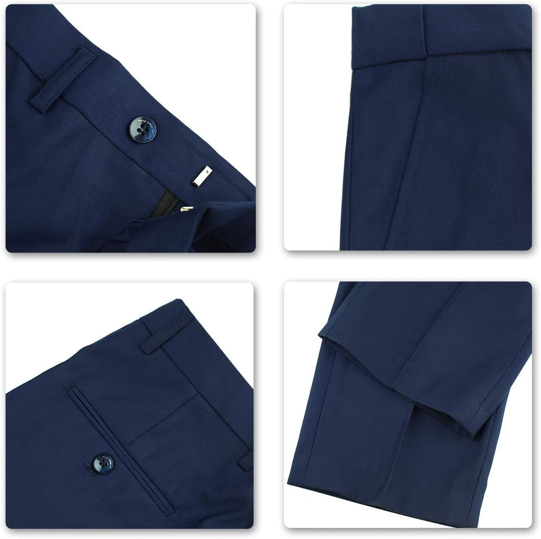 Allthemen Anzug Herren Anzug 2 Teilig Slim Fit Herrenanzug Hochzeit Anzüge Herren Modern Sakko für B