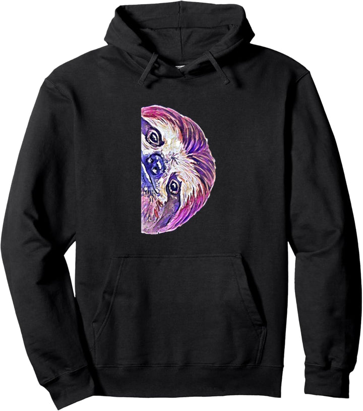 Faultier Motiv Pullover Hoodie