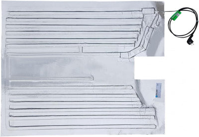 REKUBIK IBC Heizmatte Alukaschiert Bodenheizmatte IP54 (230V) Palettengrösse 120x80cm (600/800l IBC)