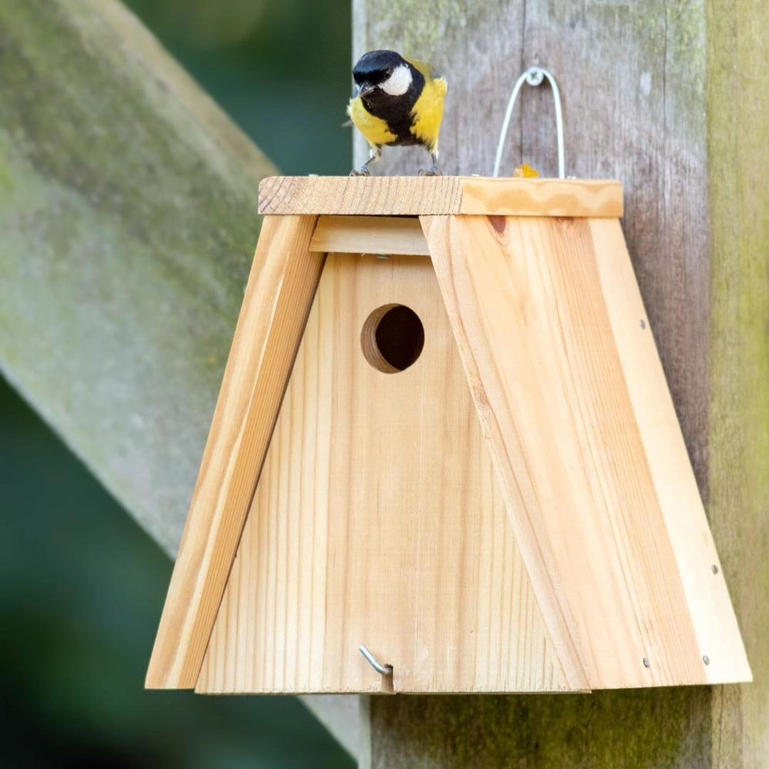 CJ Wildlife Nistkasten Bausatz – Vogelnistkasten für Meisen – Holz FSC 100% – 28 mm Einflugöffnung –