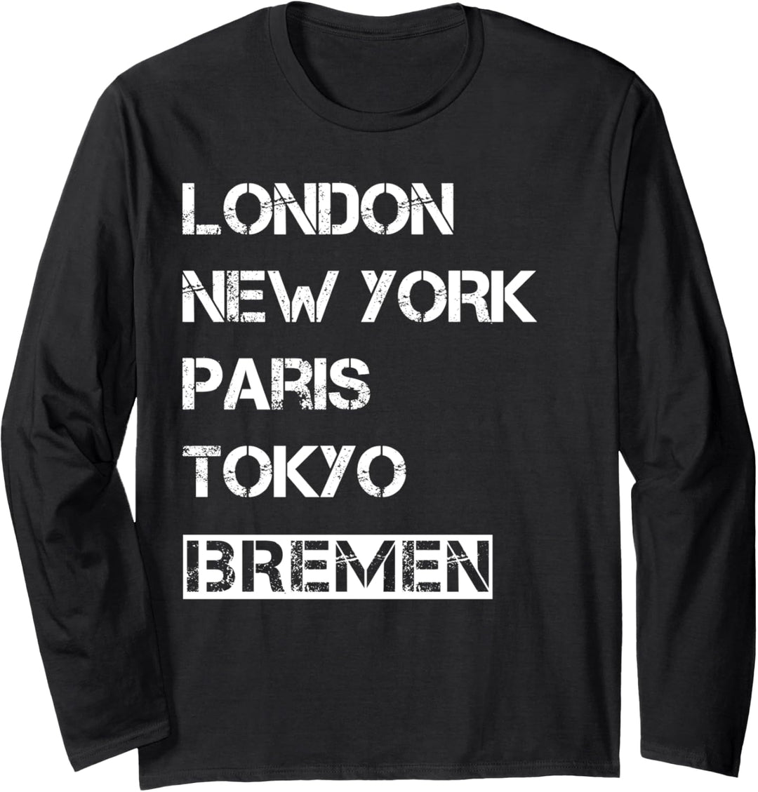 Meine Heimat Bremen! Geburtsort & Heimatliebe Bremen Langarmshirt