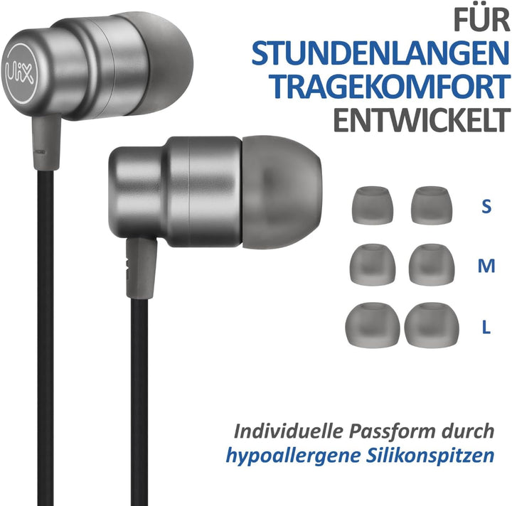UliX Rider USB C Kopfhörer, 5 Jahre Garantie für iPhone 16 15 Pro Max Plus Samsung Galaxy S24 S23 Ul
