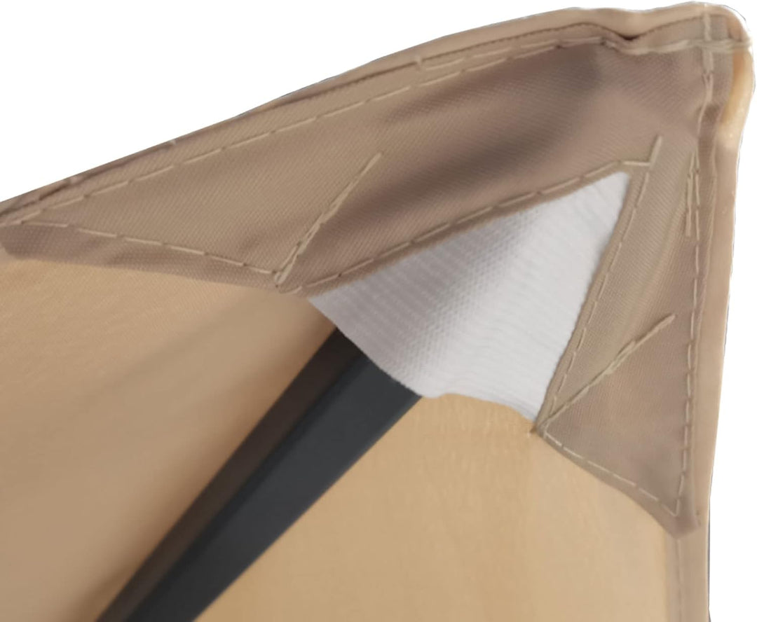 QUICK STAR Ersatzdach für Garten Pavillon 3x3m Sand Antik Pavillondach