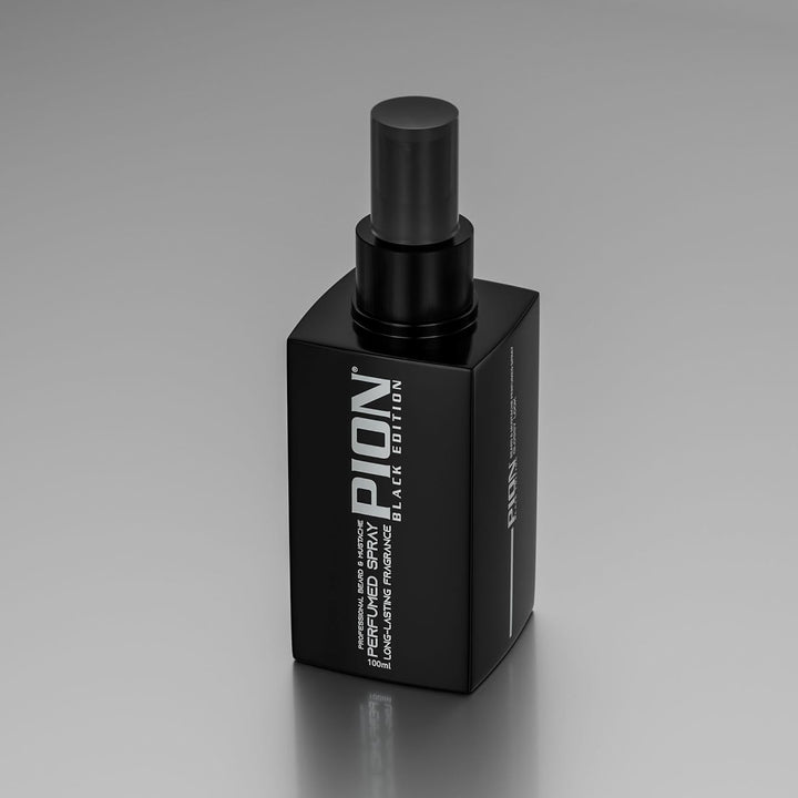PION Black Edition Parfümspray für Bart & schnurrbart – maskuliner duft und pflege in einer flasche