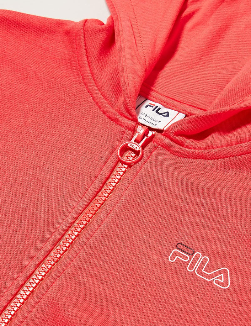 FILA Mädchen Seljord Hooded Sweat Kapuzenjacke 170-176 Cayenne, 170-176 Cayenne