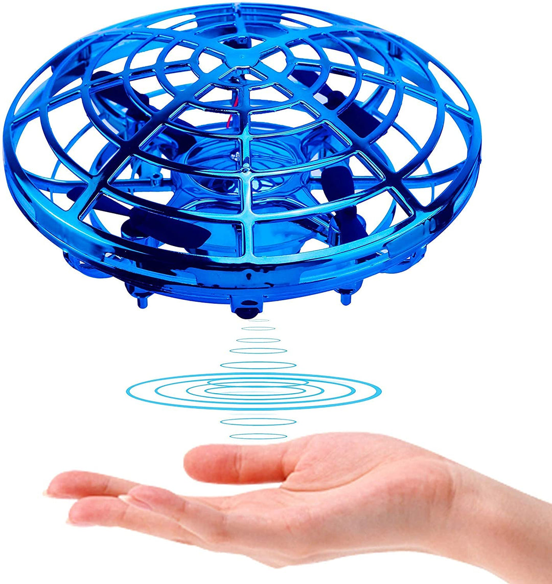 ShinePick UFO Mini Drohne, Kinder Spielzeug Handsensor Quadcopter Infrarot-Induktions-Flying Ball Fl
