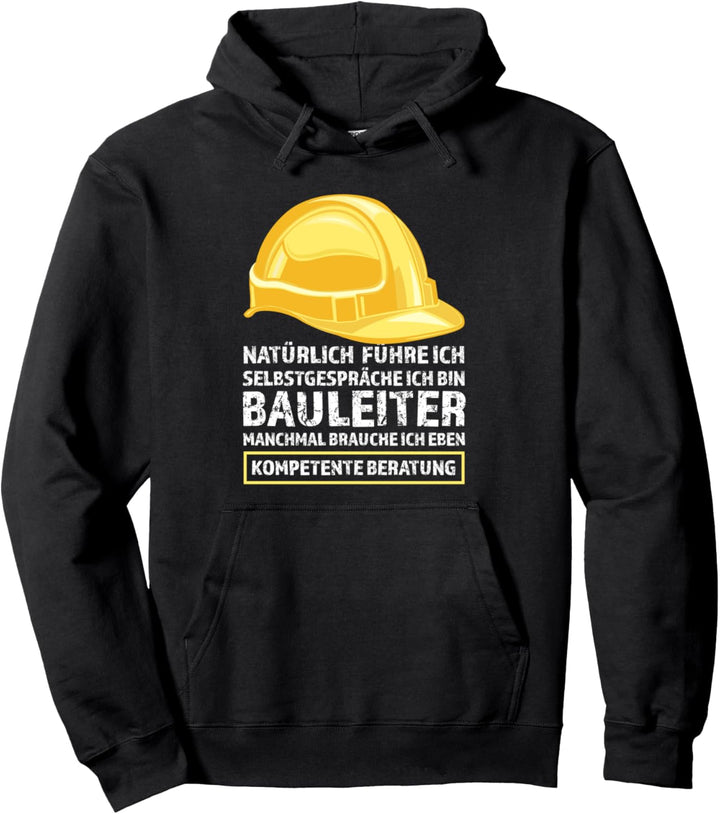 natürlich fahre ich bin Bauleiter Baustelle Pullover Hoodie