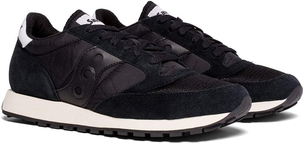 Saucony Jazz Original Vintage Herren Sportschuhe 35.5 EU Schwarz, 35.5 EU Schwarz