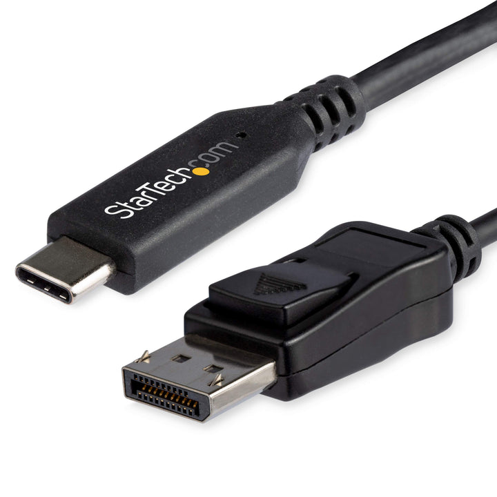 StarTech.com 1m USB-C auf DisplayPort 1.4 Kabel - 8K/5K/4K USB Typ-C auf DP 1.4 Alt Mode Videoadapte