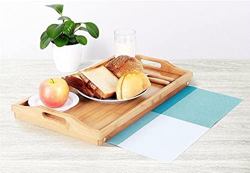 Tablett für Klappbett, Frühstückstisch mit klappbaren Beinen (BAMBUS 2)