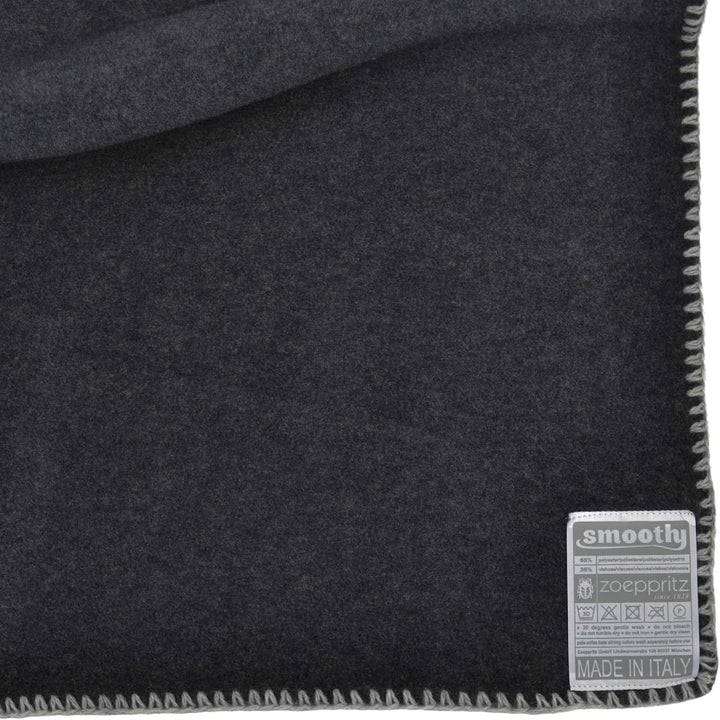 Zoeppritz since 1828 Smoothy Fleece-Decke – Flauschige Kuscheldecke aus Polarfleece - vegan – 140x19