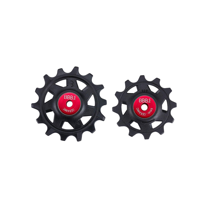 BBB Cycling Fahrradumwerfer Riemenscheibe Keramik 12-T 14-T hintere Stützräder Roller Urban Rennrad