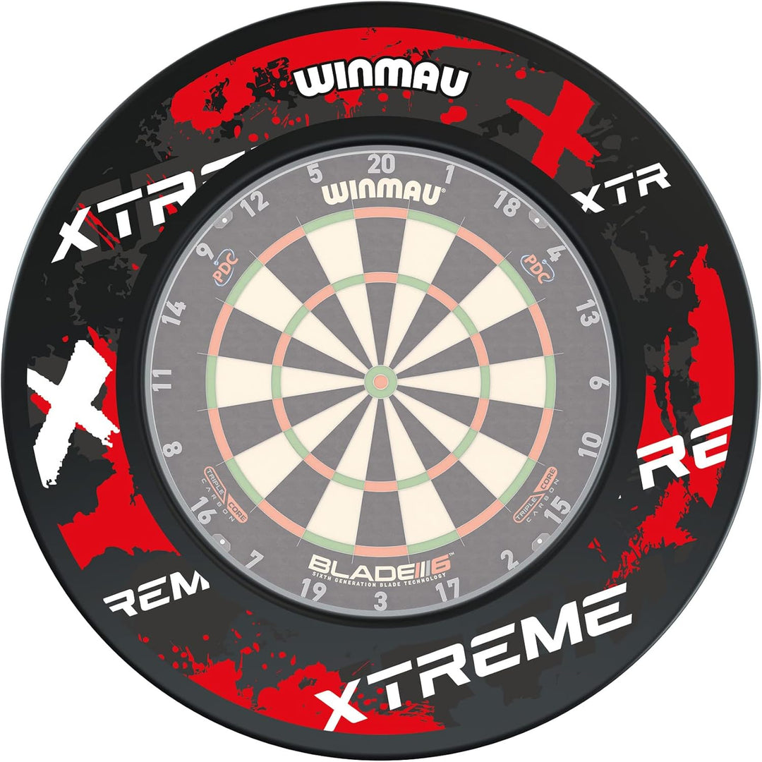 WINMAU Xtreme Design Rot Dartscheiben-Surround