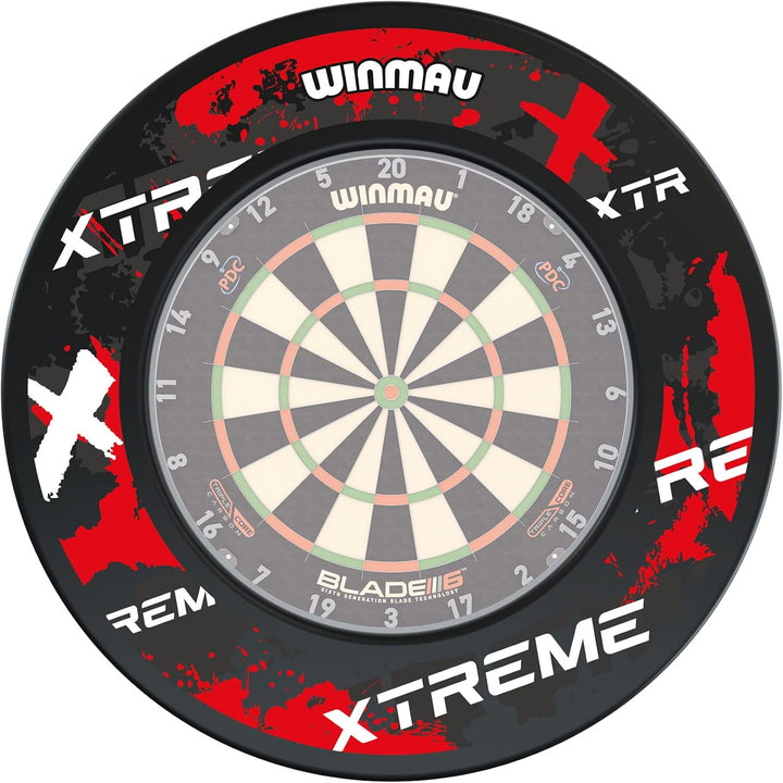 WINMAU Xtreme Design Rot Dartscheiben-Surround