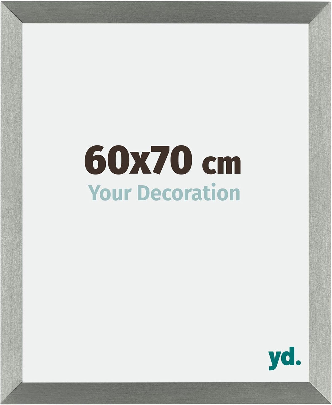 yd. Your Decoration - Bilderrahmen 60x70 cm - Bilderrahmen aus MDF mit Acrylglas - Antireflex - Ausg