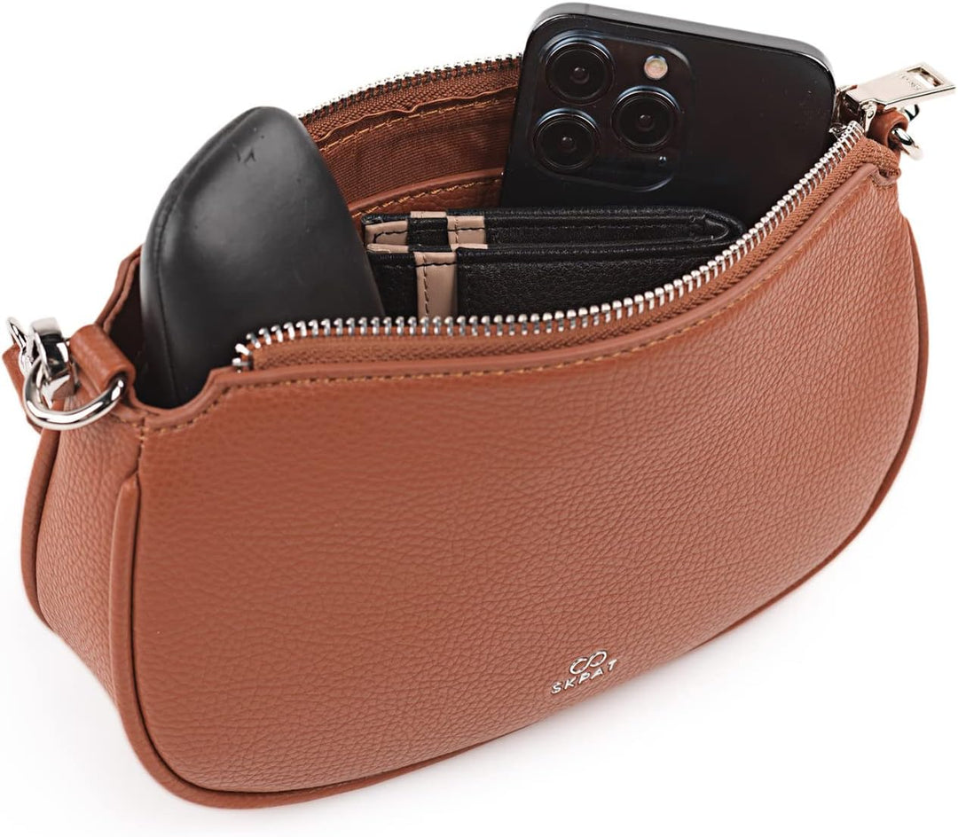 SKPAT - Handtasche Damen Umhängetasche Damen Klein &amp; Stilvoll Handtasche Damen Umhängetasche Crossbo