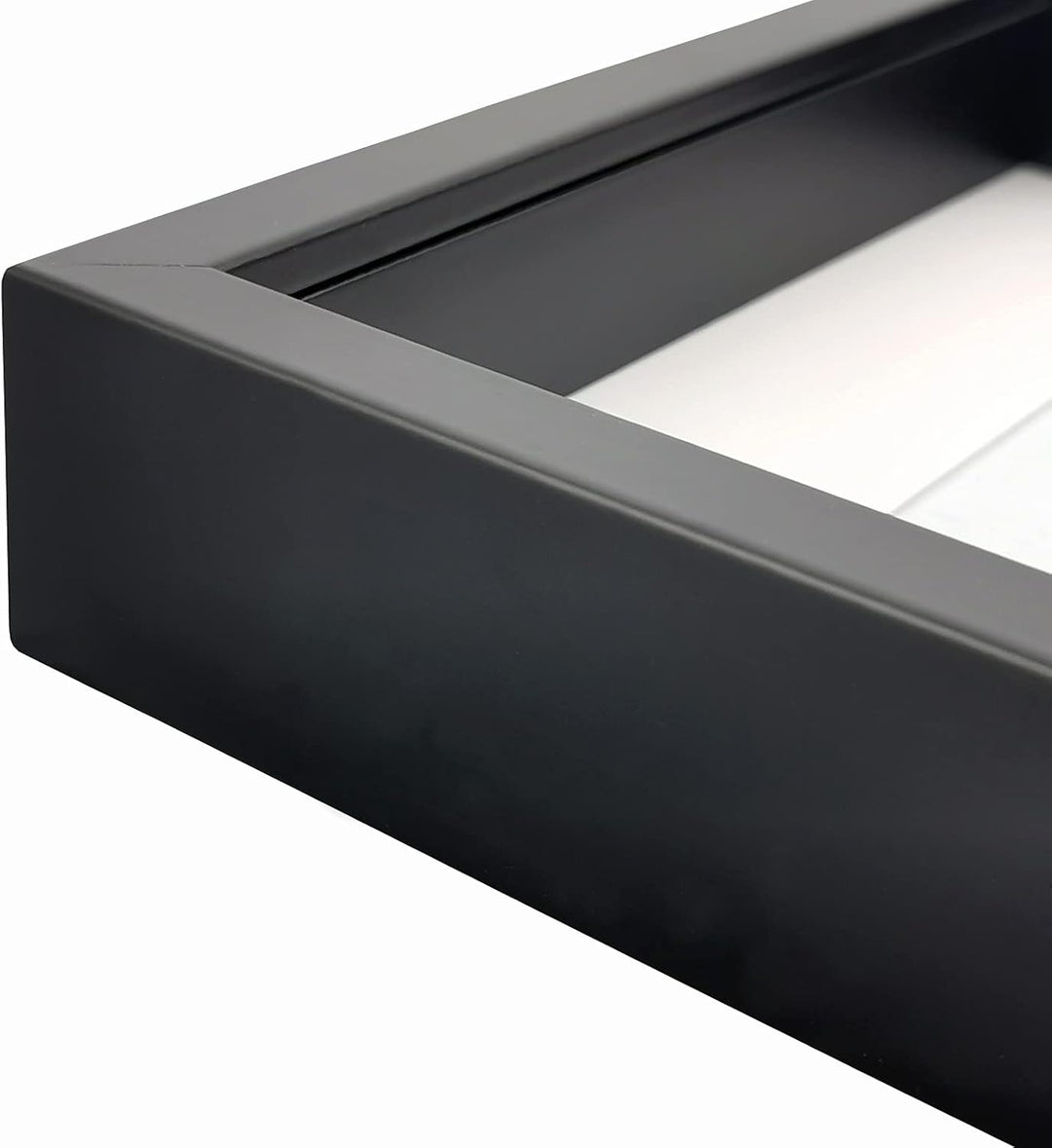 BD ART Box 3D 30x40 cm Objektrahmen Bilderrahmen , Quadratische Schwarz zum befüllen, tiefer für obj