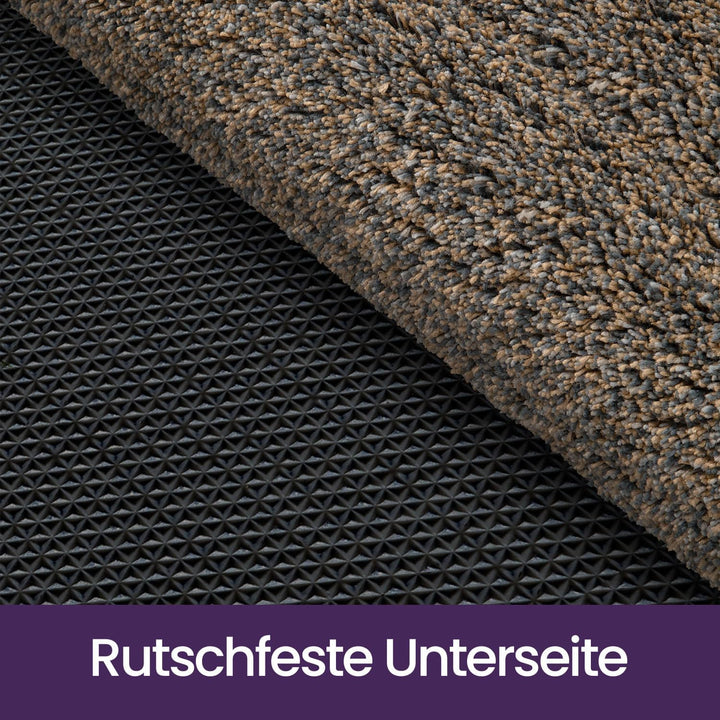 DEXI Schmutzfangmatte,rutschfeste Fussmatte für Innen und Aussen,Waschbar Eingangsteppich Saugstarke