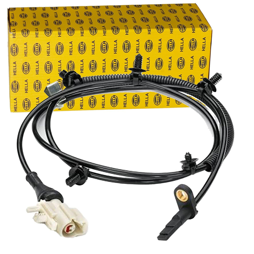 HELLA 6PU 230 040-501 ABS Sensor - Raddrehzahl - 2-polig - Hinterachse - Kabel: 1410mm - mit Halter