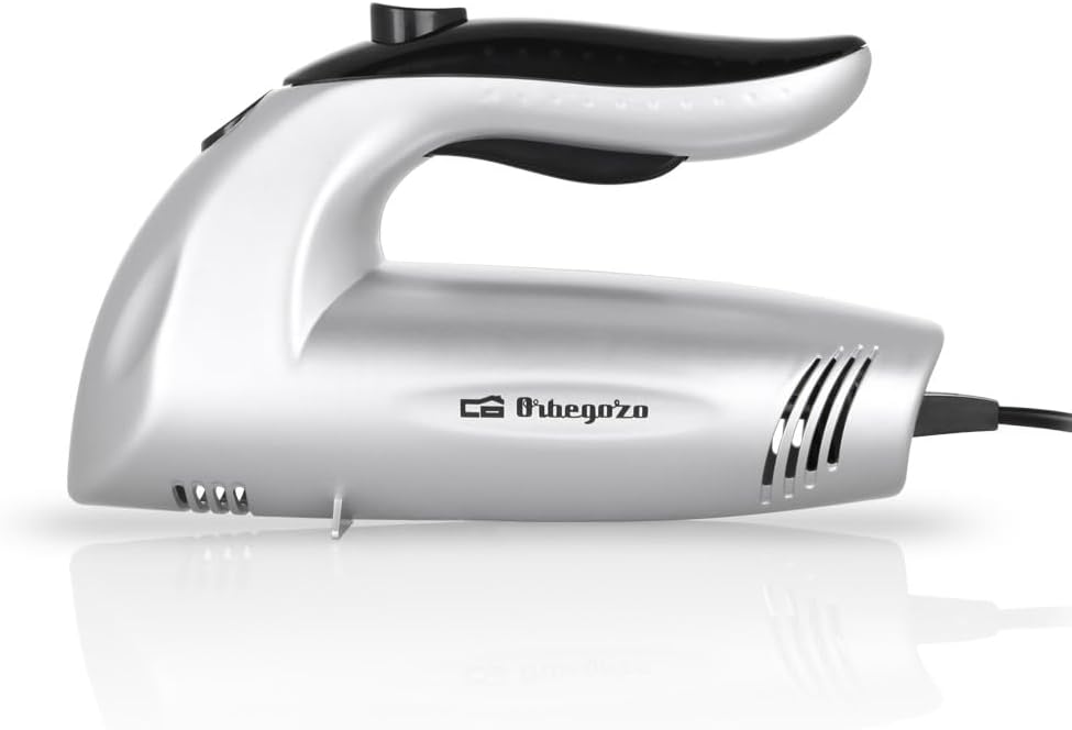 Orbegozo Elektrisches Messer, 150 W, Doppelzahnmesser, Sicherheitsschalter, Gefrorene Klinge, rostfr