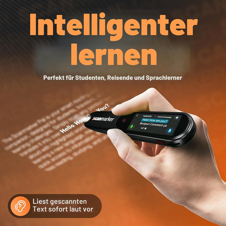 Scanmarker Pal – Stift Scanner, Übersetzungsstift & Lesestift mit Text-zu-Sprache | Übersetzer Stift
