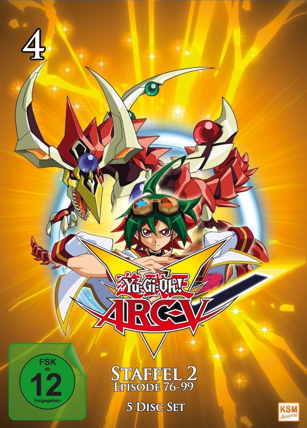 Yu-Gi-Oh! Arc V, Vol. 4 [5 DVDs], DVD