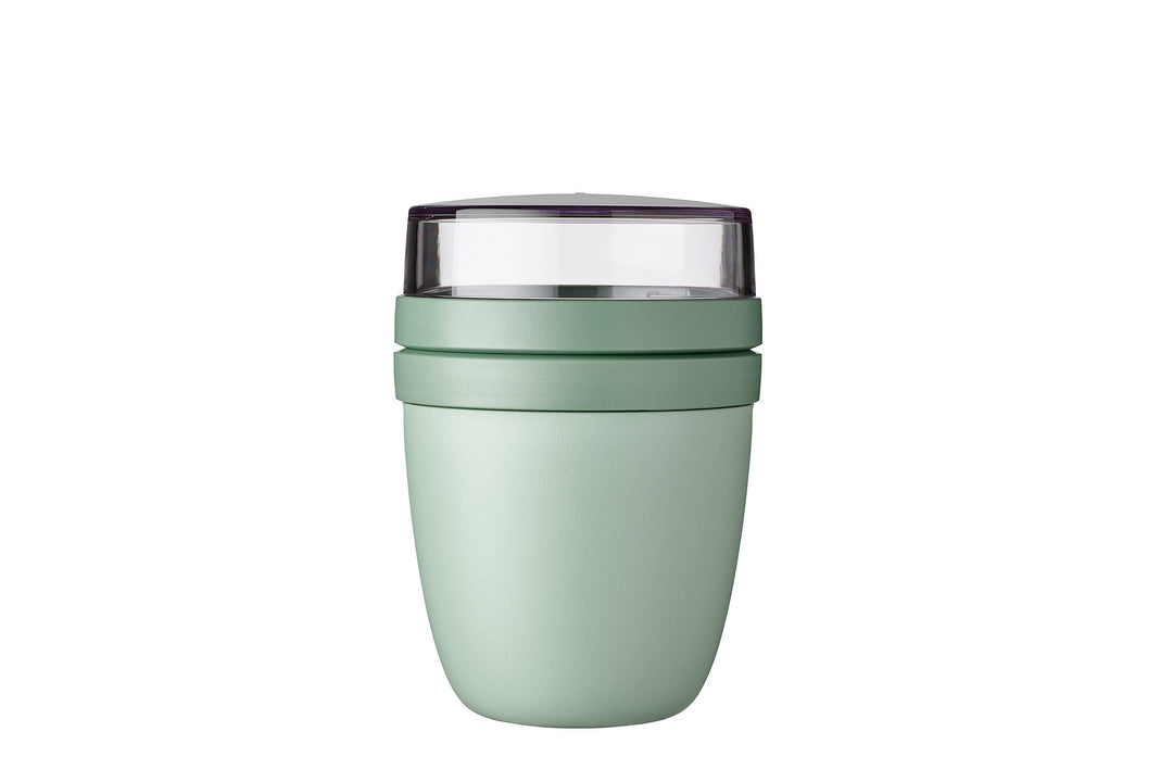Mepal Müslibecher to go - praktischer Joghurtbecher - Unterteilung für Joghurt & Müsli - Geeignet fü