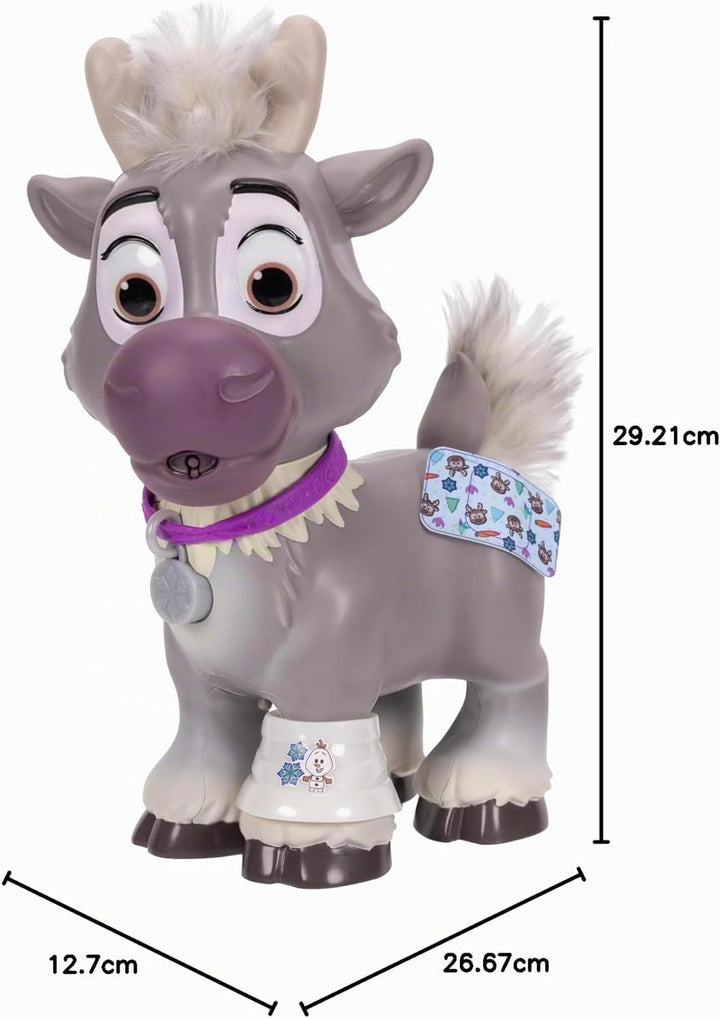 Disney Die Eiskönigin Pflegeset Sven mit Zubehör von Jakks Pacific, 22 cm gross, inkl. Reisetasche,