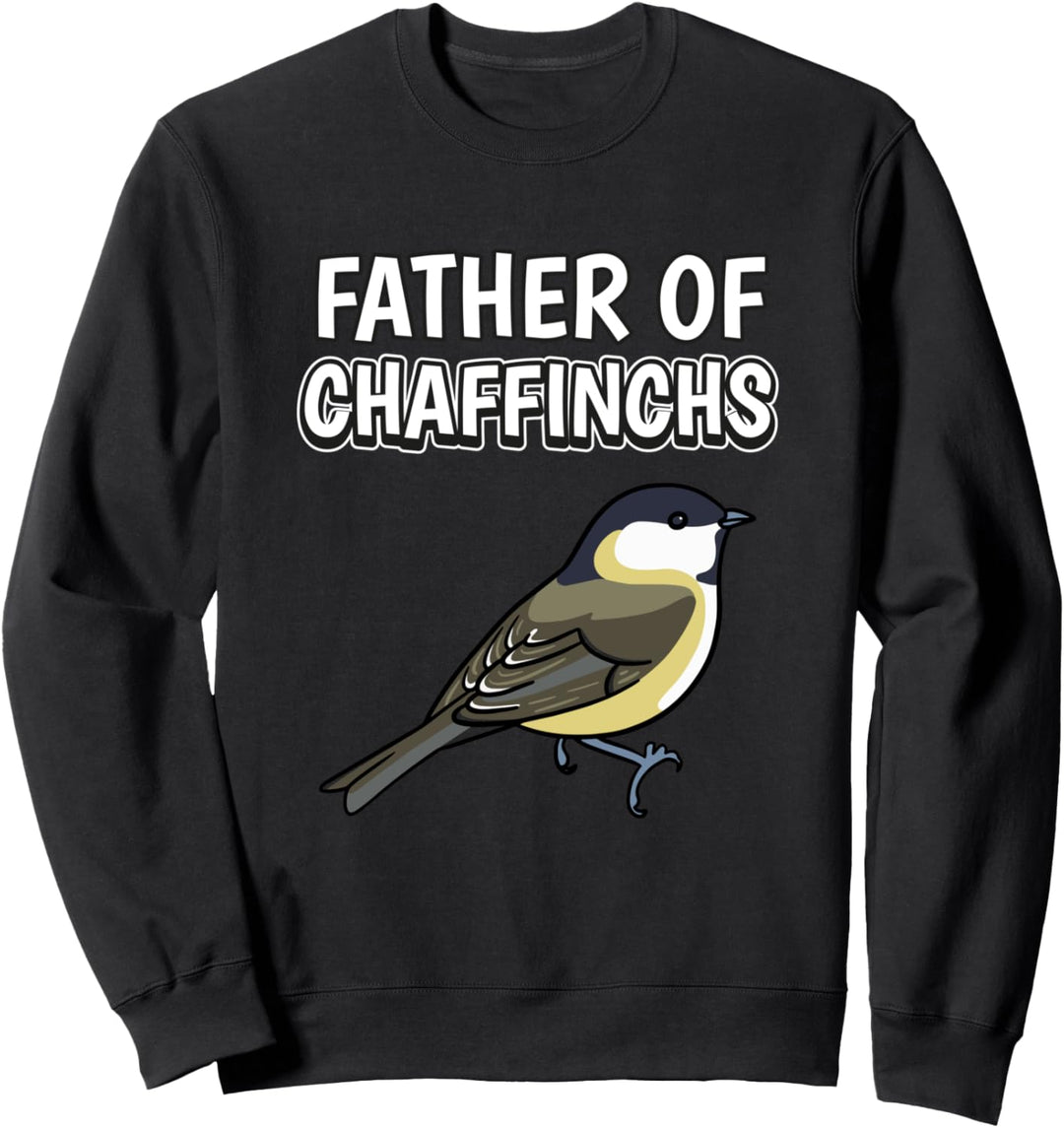 Herren Jungen Father Of Chaffinchs Papa Vatertag Buchfink Sweatshirt