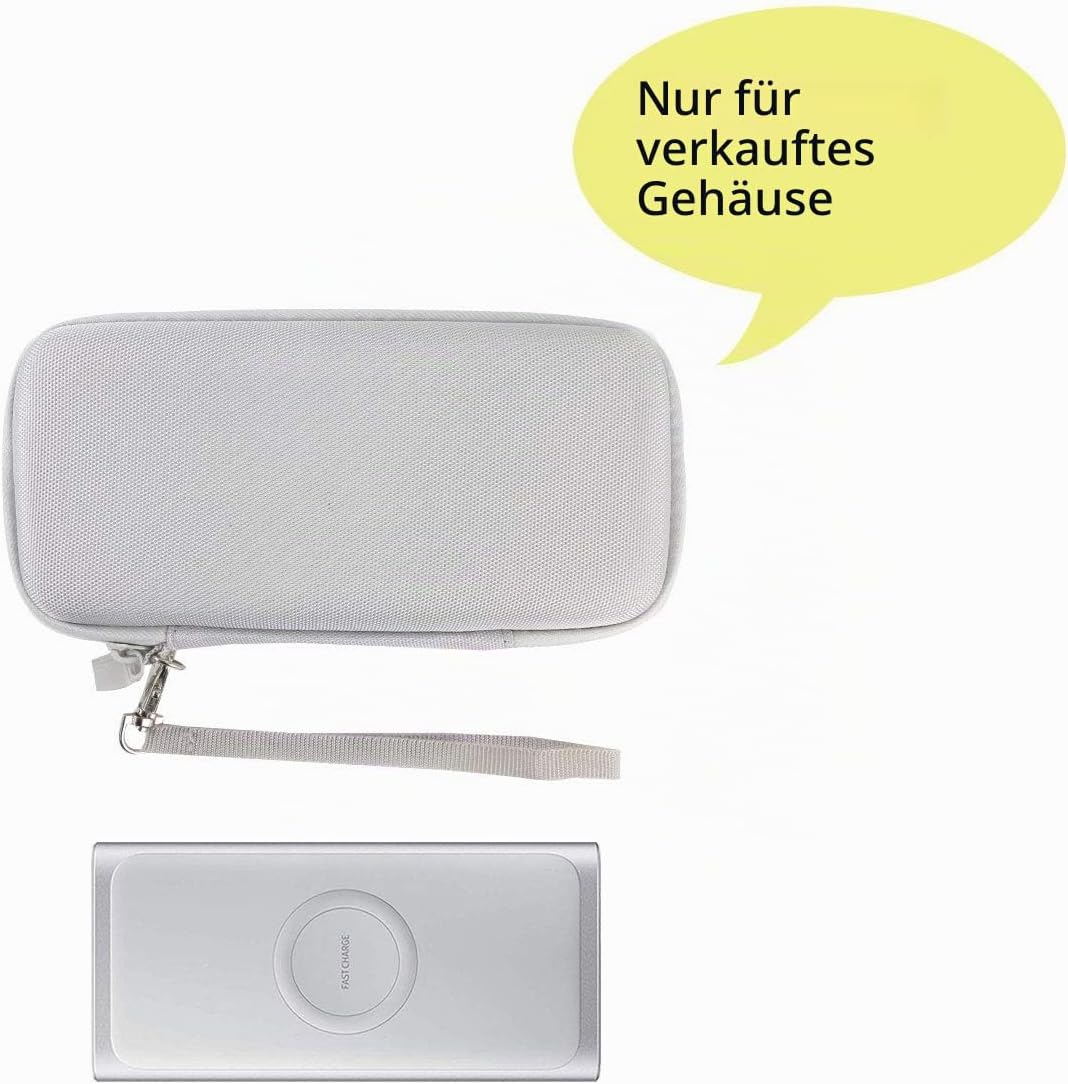 co2CREA Hart Reise Schutz Hülle Etui Tasche für Samsung Ladegerät mit 10000mAh /Samsung Mobile Acces