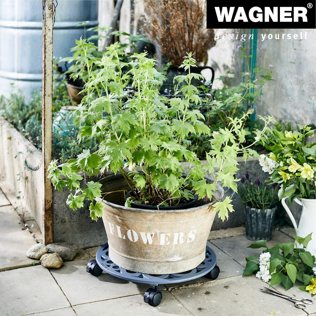 WAGNER, schieferGrau, (Ø) 38 x (H) 6,5 cm (Ø) 38 x (H) 6,5 cm Schiefergrau, (Ø) 38 x (H) 6,5 cm Schi
