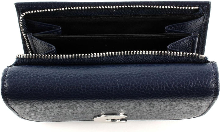 Coccinelle Craquante Small Flap Wallet Ink