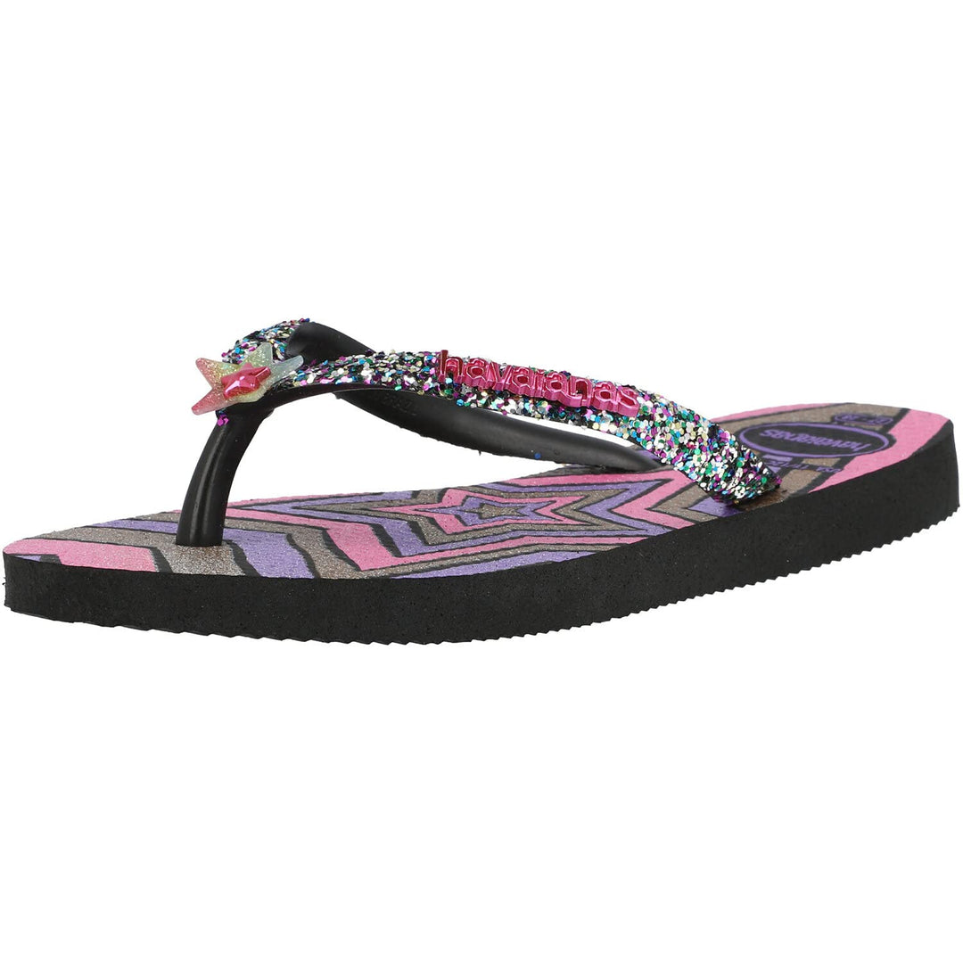 Havaianas Kids Slim Glitter TRENDY Black 27/28