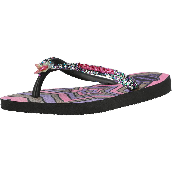 Havaianas Kids Slim Glitter TRENDY Black 27/28
