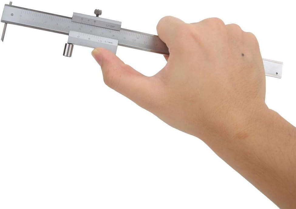 Messschieber, 0-200 mm Parallelmarkierungslehre aus Edelstahl + Messwerkzeug für den Markierungskopf