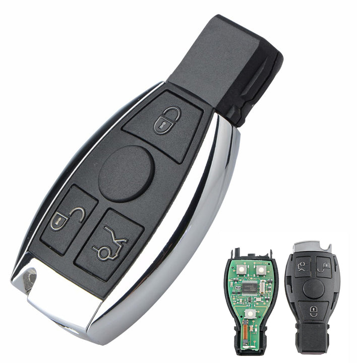 Heart Horse 433 MHz AutoSchlüssel Gehäuse der Fernbedienung mit BGA Chip NEC Klinge für Mercedes-B-e