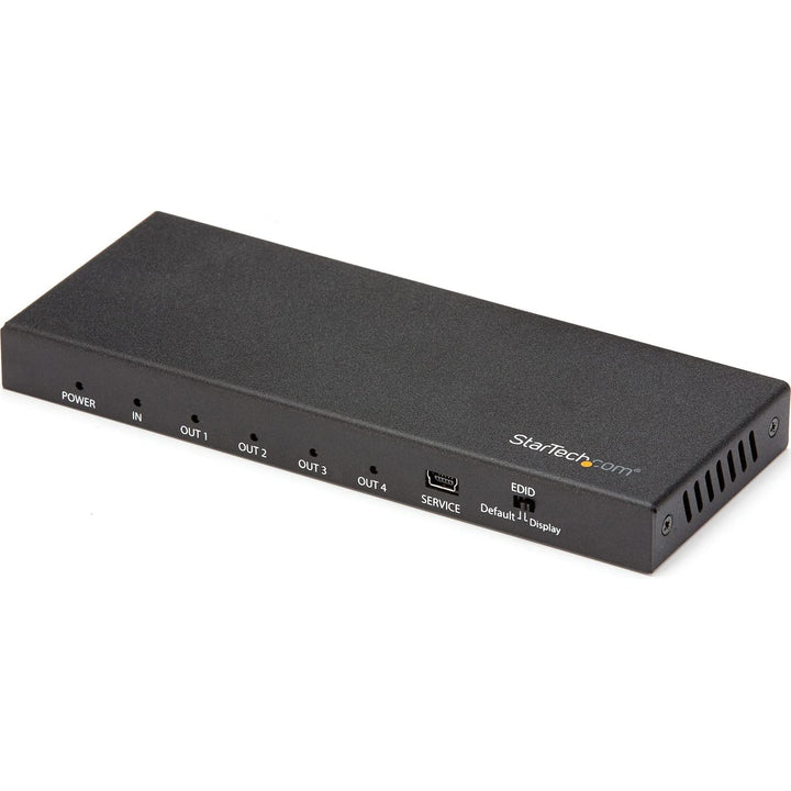 StarTech.com 4 Port HDMI Splitter - 4K 60Hz - 1x4 HDMI Verteiler - HDR 66mmx63.5mmx165.1mm 4K60 HDR,
