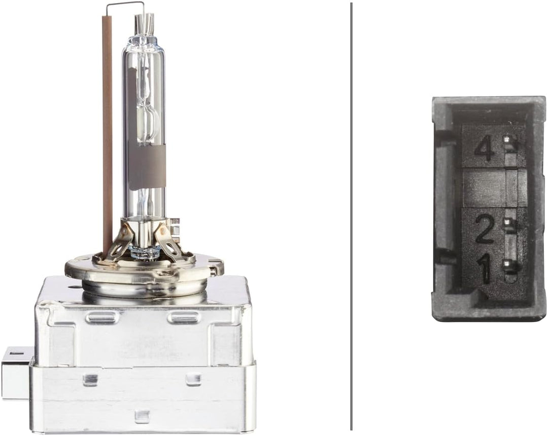 HELLA 8GS 007 949-501 D1R Xenon Brenner - Glühlampe - 4300 Kelvin - 85V - 35W - Sockelausführung: Pk