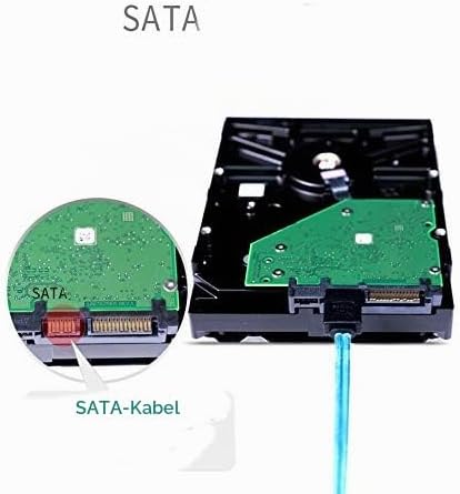 CABLEDECONN Sata 6 SATA Kabel High Speed 6Gbps 6 Teile/sata SAS Kabel Für Server 1M 6pcs/set, 6pcs/s