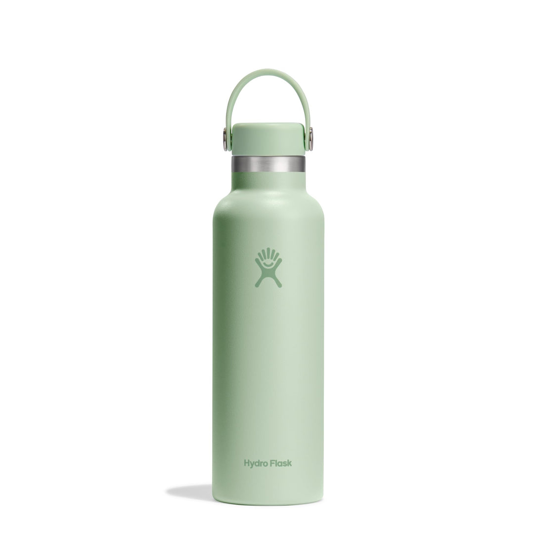 Hydro Flask - Standard Mouth Water Bottle 621 ml (21 oz) - Vacuum Insulated Stainless Steel Water Bo