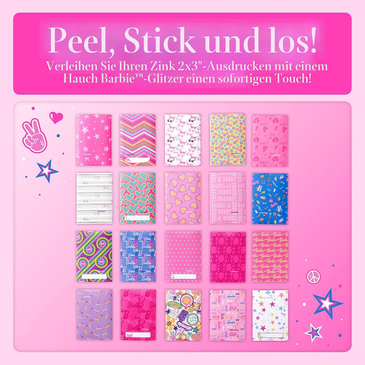 Kodak x Barbie Step Slim Kabelloser Sofortbild-Fotodrucker Geschenk-Bundle (Unverkennbarer Stil) + K