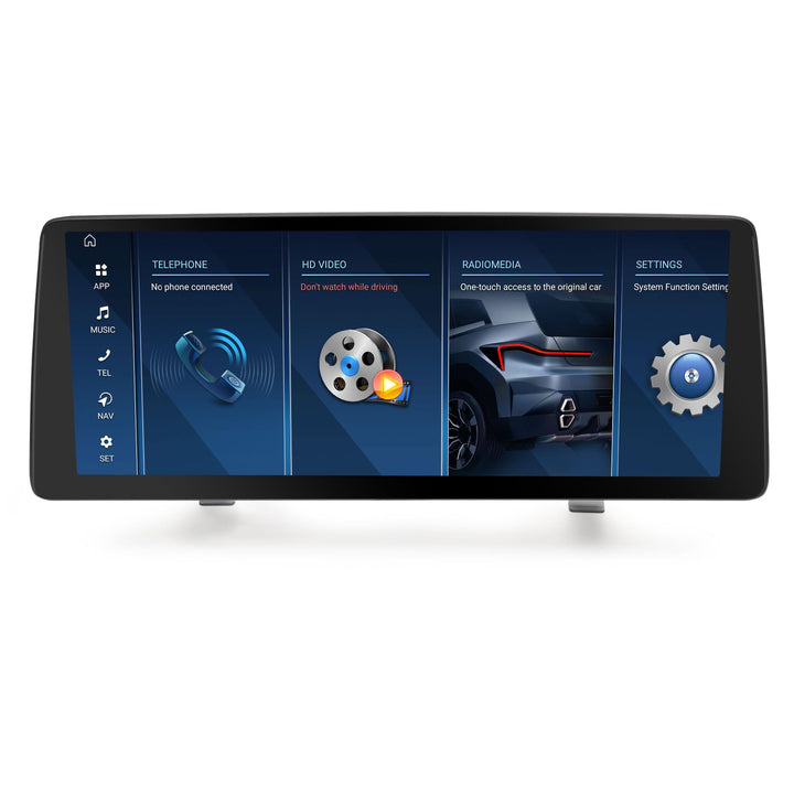 Erisin 12,3" Qualcomm 8-Kern 8GB+128GB Android 16 Autoradio GPS Navi für BMW 5er E60 E61(2005-2008)