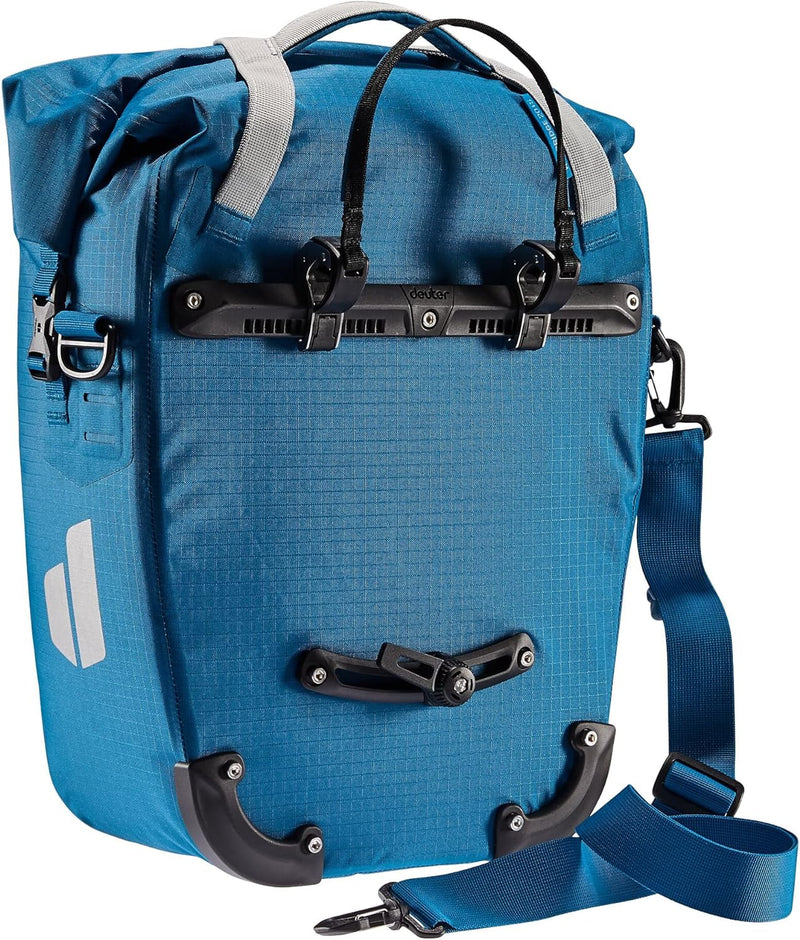 deuter Weybridge 20+5 wasserdichte Hinterradtasche 20+5 L Reef, 20+5 L Reef