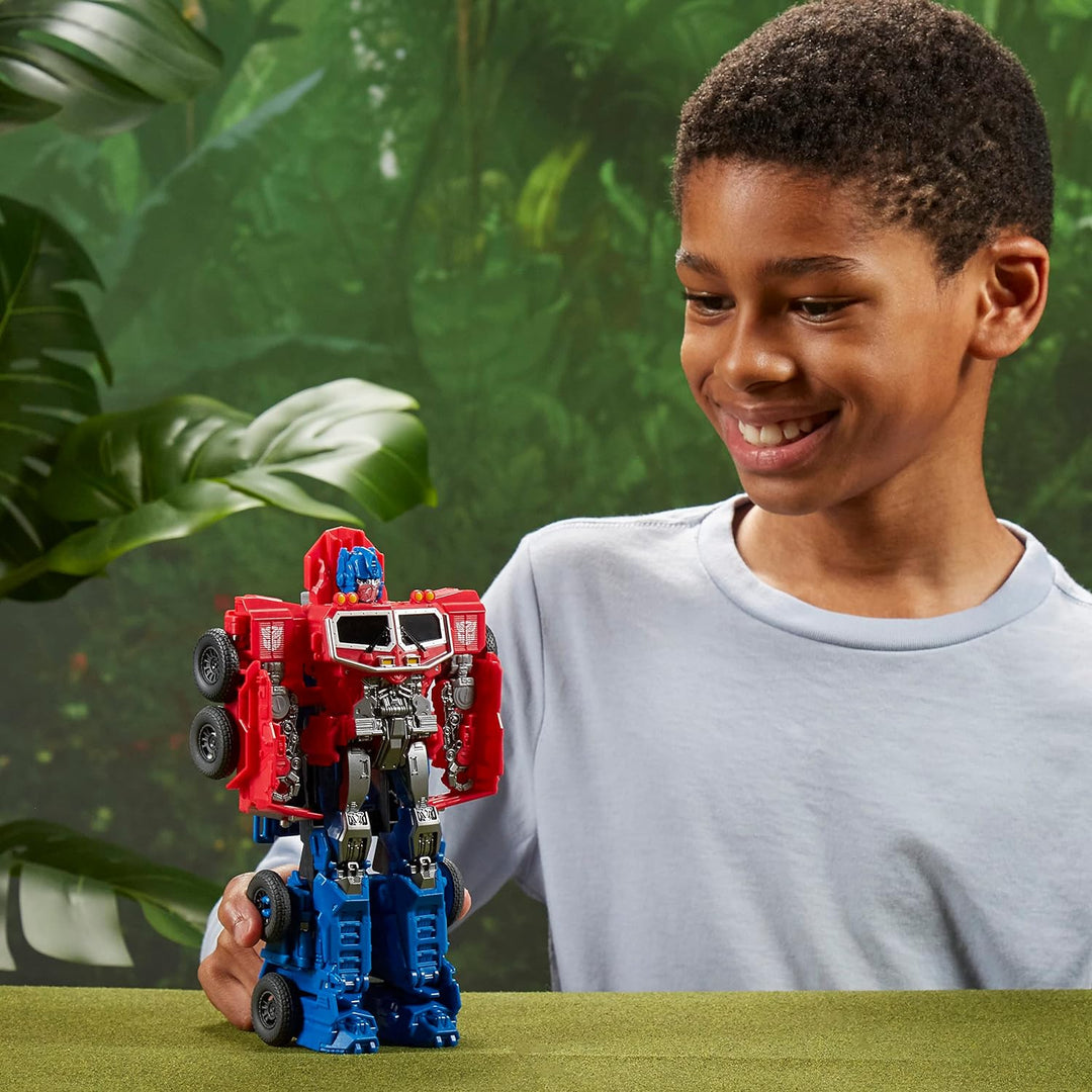 Transformers Spielzeug zum Film Transformers: Aufstieg der Bestien, Smash Changer Optimus Prime Figu