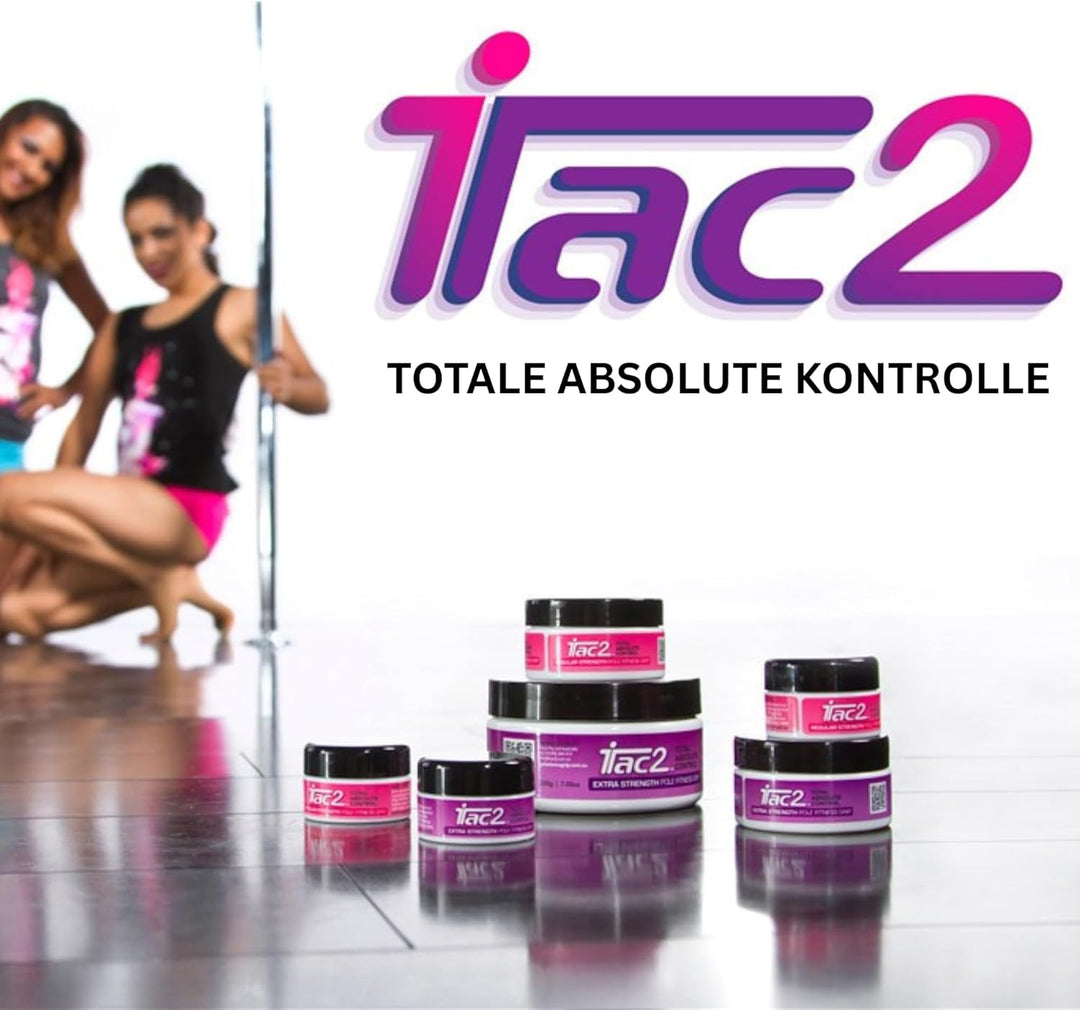 ITAC2®, Grip Pole Dance Handcreme, extra starker Halt und Rutschfestigkeit. Auch für Fitness, Klette