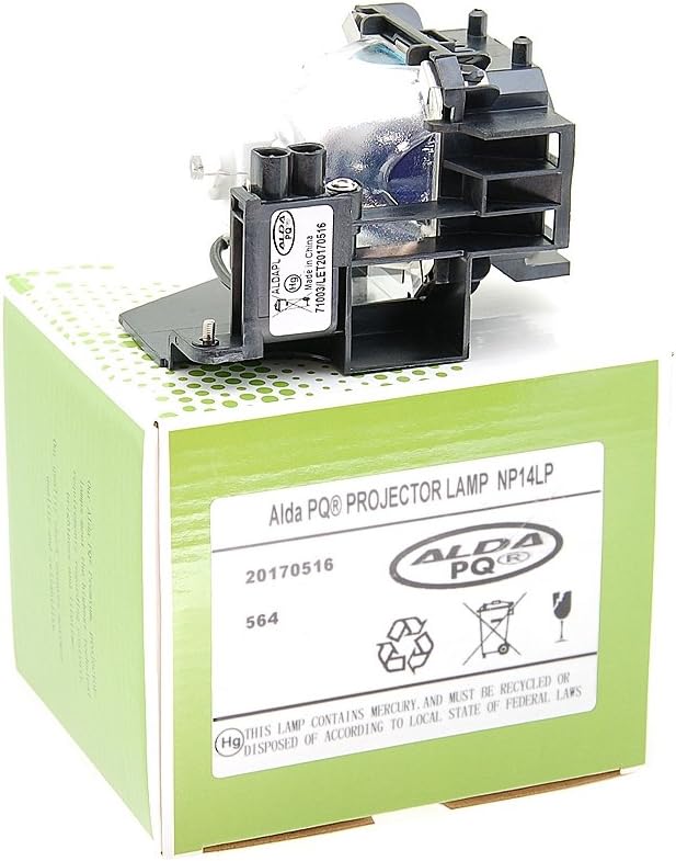 Alda PQ Premium, Beamer Lampe kompatibel mit NEC NP310, NP405G, NP410, NP410G, NP510, NP14LP, 600028